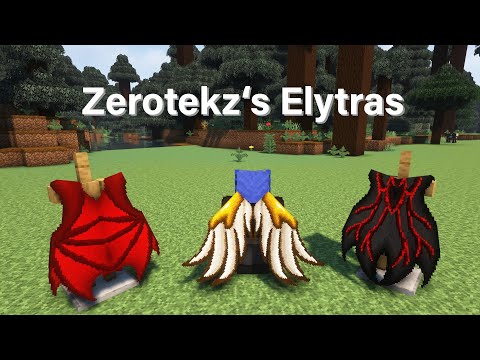 Zerotekz - Zerotekz's Elytras - CIT Resource-Pack [1.19.2]