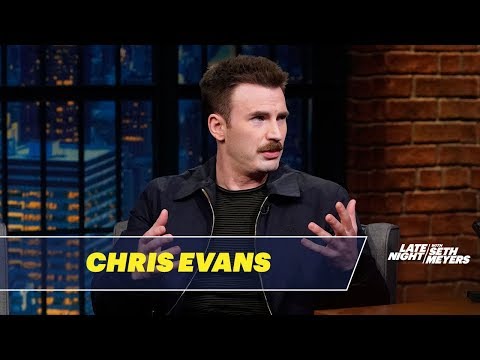 Chris Evans on the Perks of Having a Mustache
