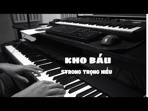 (KARAOKE TONE NAM) KHO BÁU - (S)TRONG Trọng Hiếu || BEAT COVER || CD PIANO