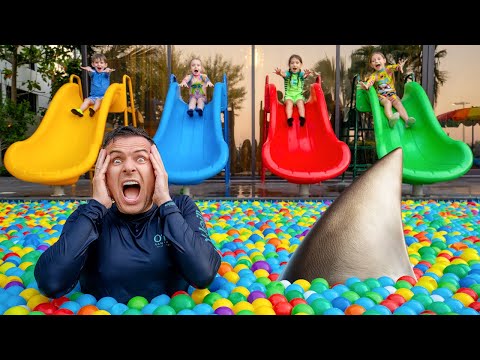 Safety Rules in the Pool with Dad and Vania Mania Kids