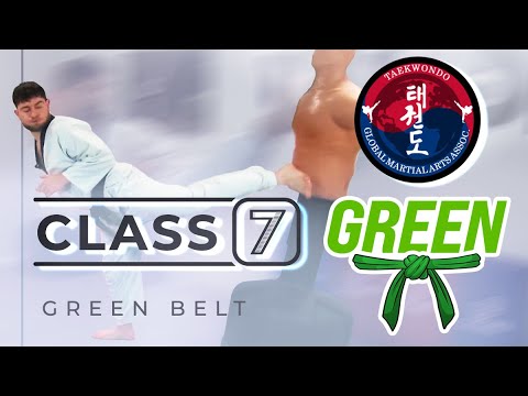 Taekwondo – Green Belt – Class 7 thumbnail