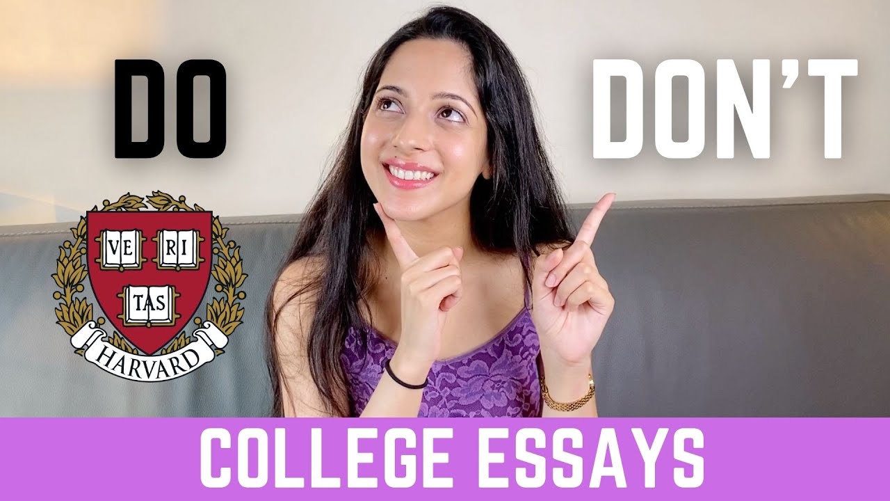 Writing college essays | Tips from a Harvard student