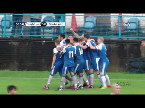 Stalybridge Celtic Vs Stourbridge (League) 09/09/2017 - Highlights