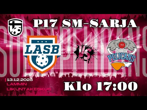 P17, SM-SARJA, LASB vs. SUDET/PELICANS, KLO 17:00, 13.12.2025