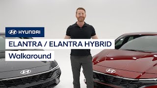 Hyundai Walkaround | Refreshed 2024 ELANTRA and ELANTRA