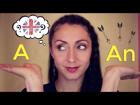 A vs An British English Grammar