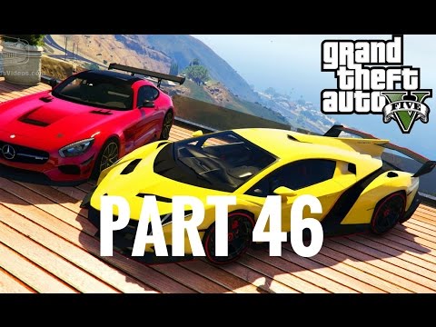 Grand Theft Auto V | GTA 5 | Walkthrough Gameplay | Part 46 | they cheat (PS4)
