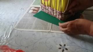 Плетение из газетных трубочек украшения плетенок