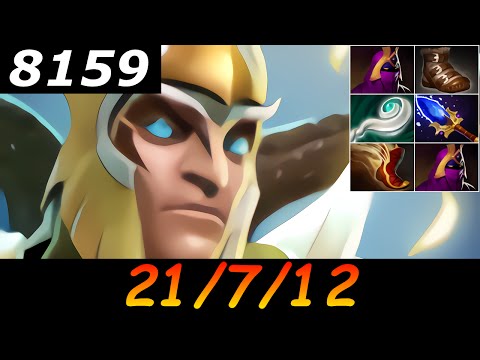 Dota 2 Skywrath Mage 8159 MMR 21/7/12 (Kills/Deaths/Assists) Ranked Full Gameplay
