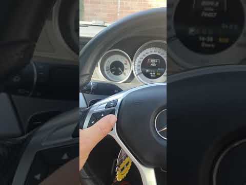 How to turn traction control off mercedes