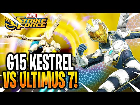 *NEW* G15 KESTREL VS ULTIMUS 7! - MARVEL Strike Force - MSF