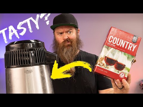 Distilling Cheap Wine : Is It Drinkable?