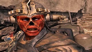 Fallout New Vegas: Lonesome Road - 'BLISTER' Marked Men BOSS FIGHT (VERY HARD)
