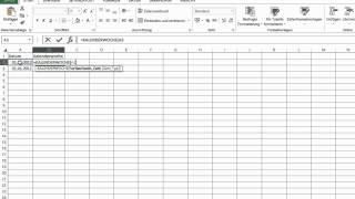 Excel 2013 - Mit Kalenderwochen rechnen