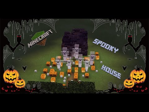 Minecraft Halloween Spooky House | Minecraft Witch House | Minecraft Haunted House Minecraft #shorts