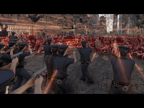 100000 Police Officer vs 400000 Anarchist l Ultimate Epic Battle Simulator 2 l UEBS 2
