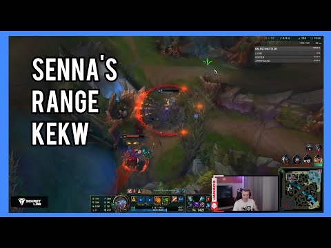 Jankos about Senna's range