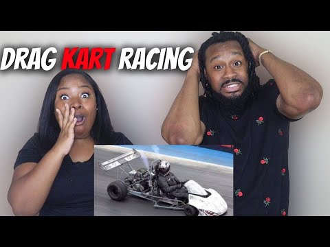 AMERICAN MOTORSPORT FANS First Time Reaction To Drag Kart Racing!! |  UK Drag Kart Racing
