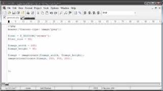 Beginner PHP Tutorial - 165 - Creating Captcha Image Security Part 2