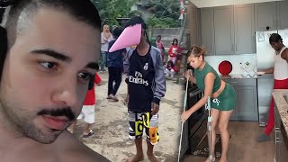 NARGAS REAGE: SE RIR, RECOMEÇA! | Cortes do Gabriel Nargas