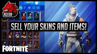 HOW TO SELL YOUR SKINS AND ITEMS IN FORTNITE (REFUND THEM FOR V-BUCKS) PS4/XBOX/PC/MOBILE/SWITCH