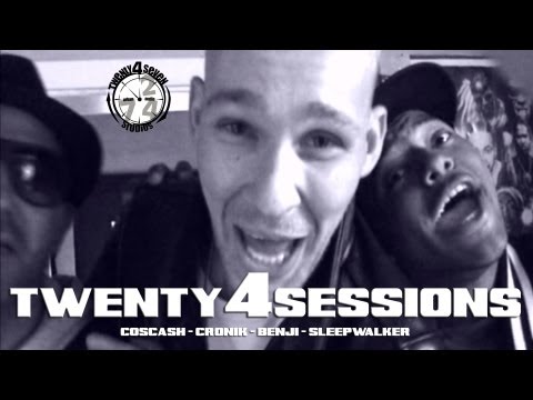 twenty4sessions mit Coscash, Cronik, Benji & Sleepwalker - Wir Fahren Los