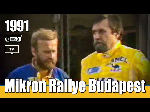 DirkHolz - Mikron Rallye Budapest  -  Telesport 1991.   -  RallyeShop.hu