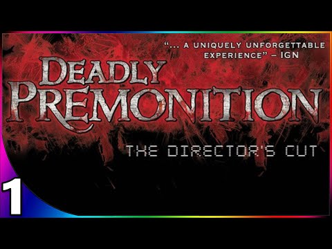 Let's Play DEADLY PREMONITION: DIRECTORS CUT Part 1 Gameplay Walkthrough Playthrough English Intro