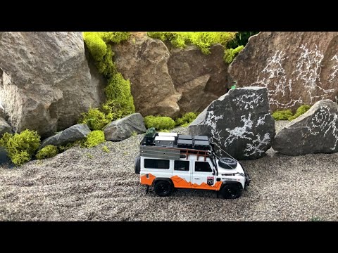 MASTER LAND ROVER DEFENDER 110 REVIEW AND STOP MOTION MOVIE PART 2