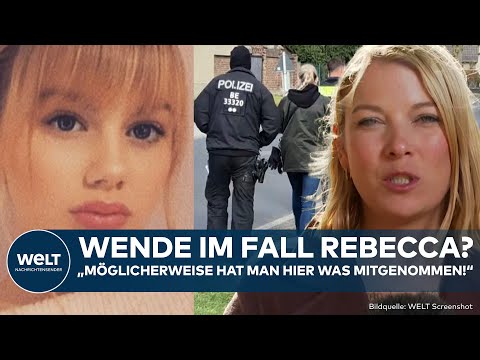 FALL REBECCA: Erfolg bei Suche? Polizei hat "möglicherweise hier was mitgenommen!"