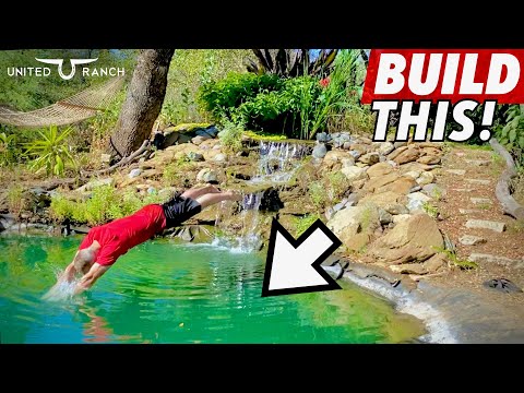 How I Built My Natural Swimming Pond Overview / DIY Pond Build Vid #1 (Overview)