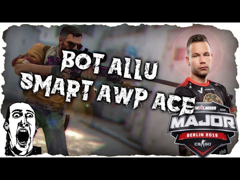 Starladder Berlin Major 2019 | ENCE Allu smart AWP Ace de_dust2 (POV)