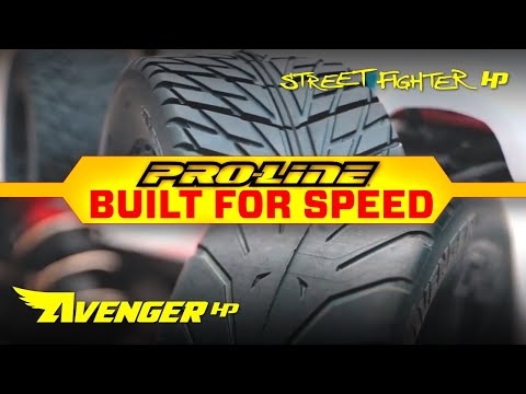 Pro-Line Street Fighter HP 3.8" & Avenger HP BELTED Street Tires