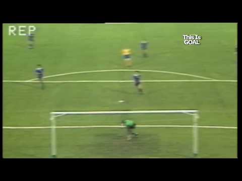 Goal! Beniamino Vignola. UEFA Cup Winners Cup. 1983/1984. Final. Juventus - Porto