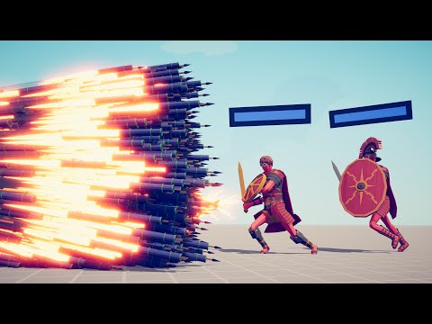 CENTURION & JULIUS CAESAR vs EVERY GOD - Totally Accurate Battle Simulator TABS