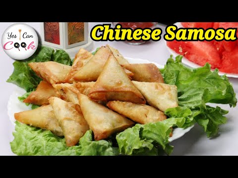 Tastiest Quick & Easy Samosa ❗️ Chinese Samosa Ramadan Special by (YES I CAN COOK)