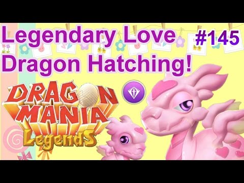 Legendary LOVE Dragon Hatching + New Heavenly Dragon Event! - Dragon Mania Legends #145