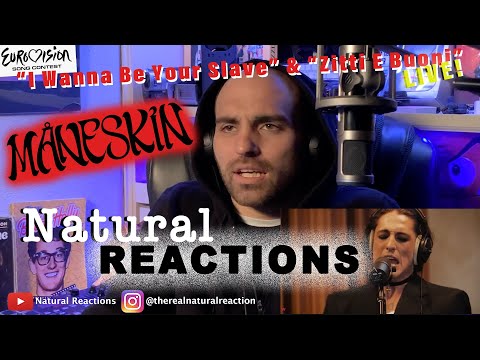 Måneskin - “I Wanna Be Your Slave” & “Zitti E Buoni”  Live at the Wiwi Jam at Home AMERICAN REACTION