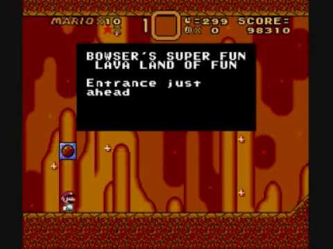 SMW Custom Music - Track 80 (Super Mario Galaxy - Melty Molten Galaxy)