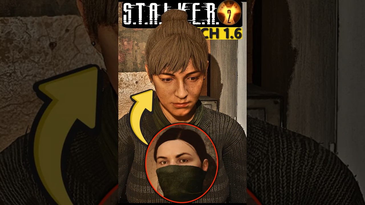 ☢️ #STALKER2 Devs Updated Female NPC Models 😮 Then vs Now! Patch 1.6 #Shorts #games