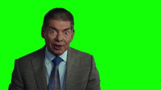 Vince McMahon "I don't want anybody to really know me" green screen