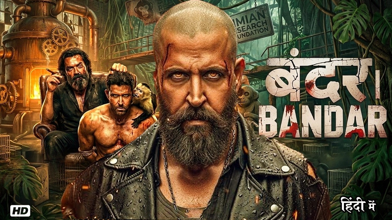 Hrithik Roshan & Bobby Deol | Bandar (2026) | New Blockbuster Action Full HD Movie In Hindi