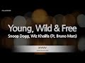 Snoop Dogg Wiz Khalifa Young Wild Free Feat Bruno Mars Melody Karaoke Version