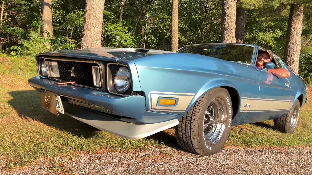 **SOLD on the CCC Buy-It-Now Lot** 1973 Ford Mustang Mach 1, Restored, Inspected
