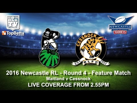 2016 Newcastle RL - Round 4 - Feature Match - Maitland v Cessnock
