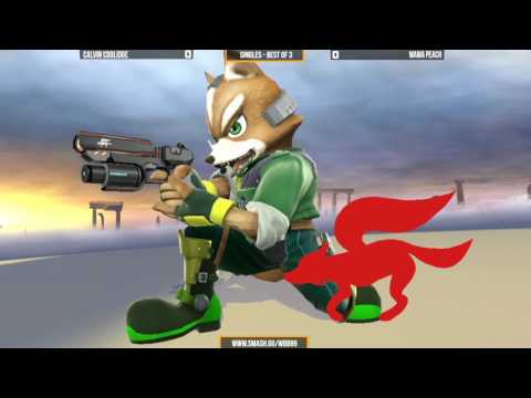 WBB #89  Calvin Coolidge Fox vs Wawa Peach Marth   Losers Round 2   Smash 4 Singles