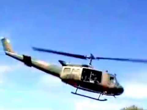 RAAF Bell UH-1 Iroquois Takeoff (pure sound)