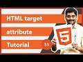 HTML target Attribute - HTML Tutorial 35 🚀