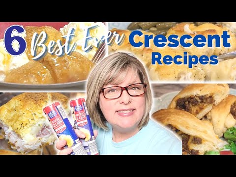 6 BEST Crescent Roll Recipes I’ve EVER Made!!! | Quick Easy Budget Friendly Crescent Roll Recipes