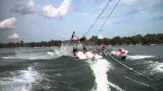 preview picture of video 'Wakeboarding Tantrum Over 5 People - 2nd Time; Green Lake, MN'